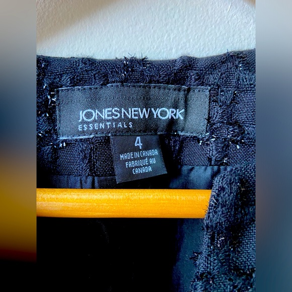 Jones New York sparkly black blazer - Picture 2 of 7